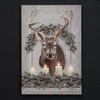 LED-Bild aus Canvas, Hirsch