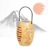 Lampe solaire design bambou
