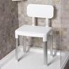 Chaise de salle de bain avec dossier
