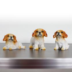 Figurines de chiots  Cavalier King Charles 