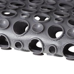 Tapis de douche antidérapant gris