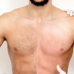 Poudre de douche dépilatoire hommes