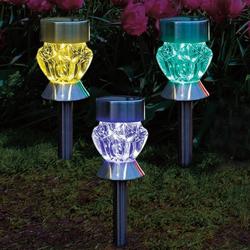 Lampes solaires LED  Mandala set de 3