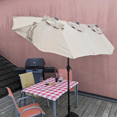 Balkon-Sonnenschirm, freistehend