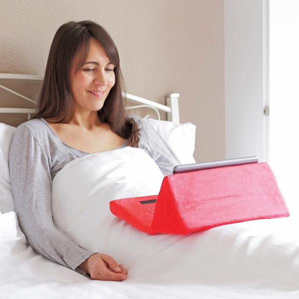 Coussin lecture rouge