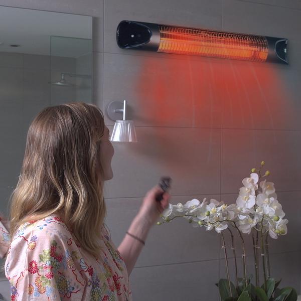 Livington Instant Heater Infrarot Heizstrahler inkl. Fernbedienung GRATIS