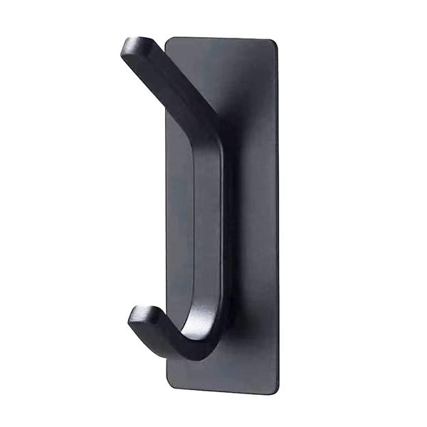 Haken selbstklebend schwarz 6er-Set