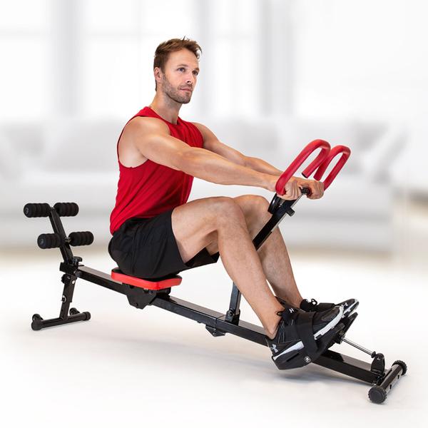 Kendox RowShaper Expert Fitness-Rudergerät inkl. Zubehör GRATIS