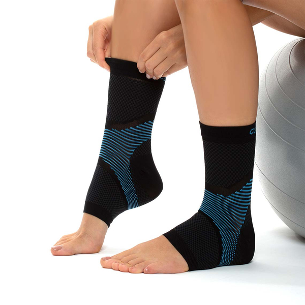 Copper Fit ICE Ankle Sleeve bandage rafraîchissant pour la cheville