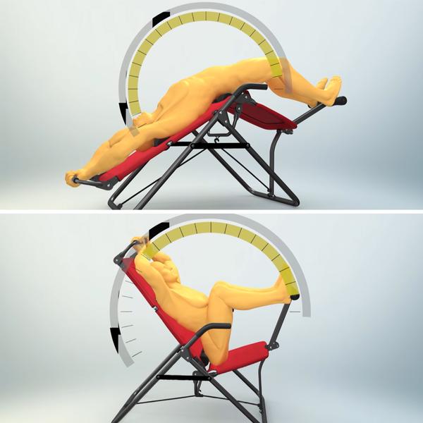 Backlounge 2in1 Inversionstrainer inkl. Trainingsplan GRATIS