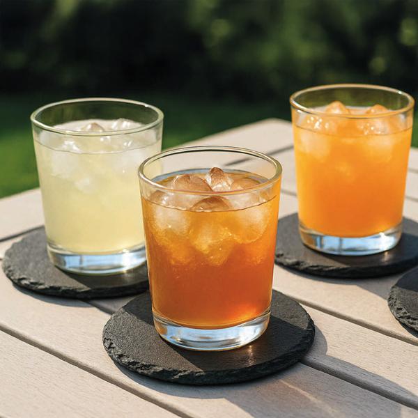 Dessous de verre en ardoise