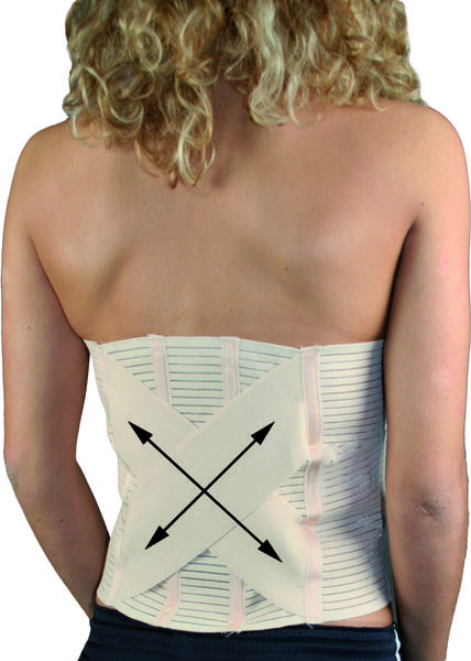 Orthopädischer Bauch- und Rückenstützgürtel Gr. I