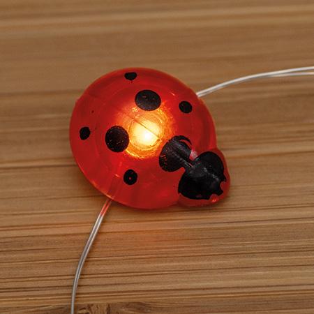 Marienkäfer Lichterkette