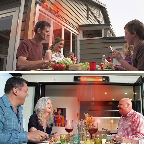 Livington Instant Heater Infrarot Heizstrahler inkl. Fernbedienung GRATIS