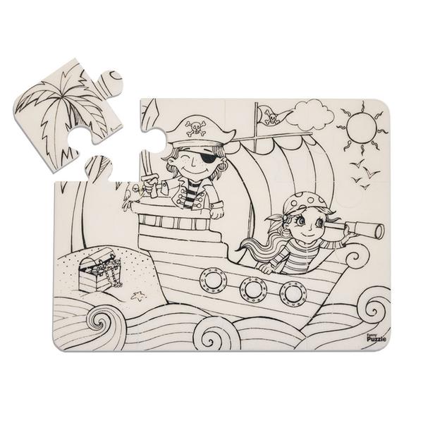 Puzzle à peindre Pirates