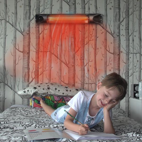 Livington Instant Heater Infrarot Heizstrahler inkl. Fernbedienung GRATIS