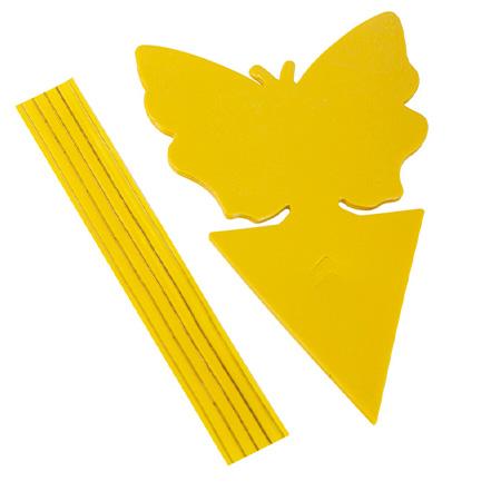 Piège à insectes-fiche jaune , lot de 10