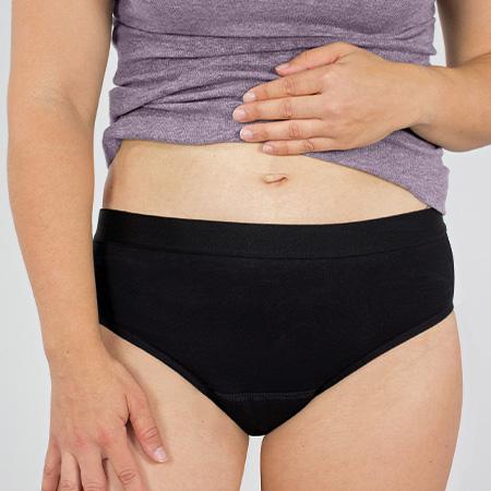 Slip avec couche absorbante, taille moyenne , 50-52