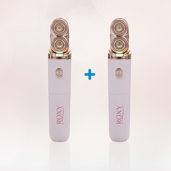 Roxy Body & Face Rasoir compact pour femmes 1+1 GRATUIT