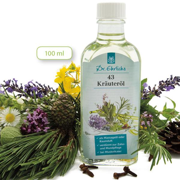 Huile aux 43 herbes 100ml