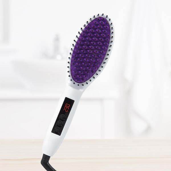 Ins tyler Straight Up Pro: Glättbürste mit LED-Anzeige und Temperaturregelung für perfektes Styling.