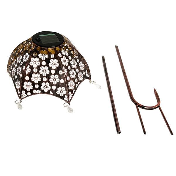 Lampe solaire de jardin Parapluie