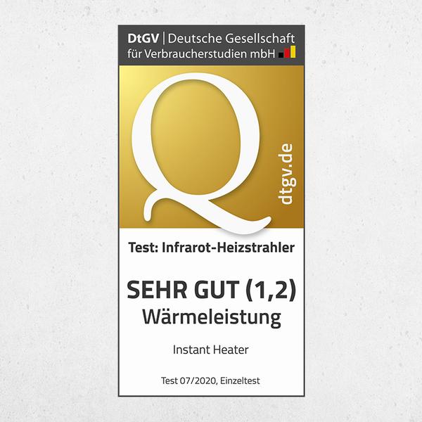 Livington Instant Heater Infrarot Heizstrahler inkl. Fernbedienung GRATIS