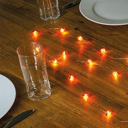 Marienkäfer Lichterkette