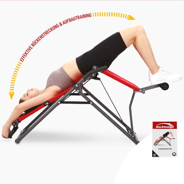 Backlounge 2in1 Inversionstrainer inkl. Trainingsplan GRATIS