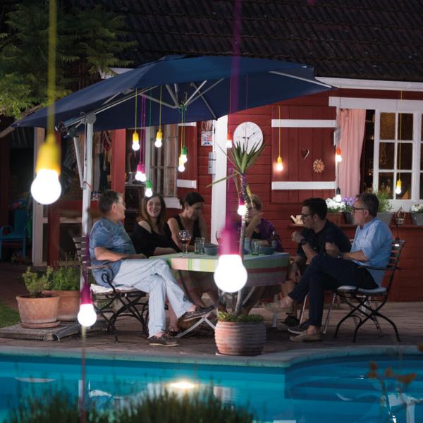 HandyLUX Colors kabellose LED Allzweckleuchten 4er-Set