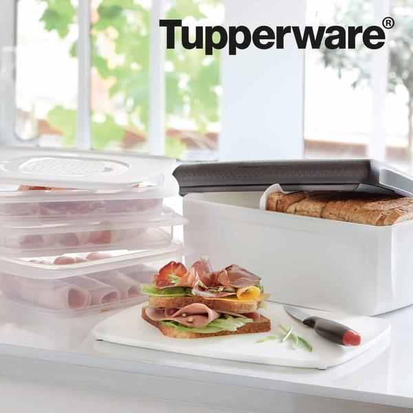 Tupperware BreadSmart Brotkasten inkl. praktischem Box-Trenner GRATIS
